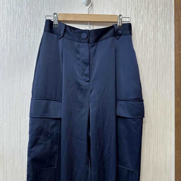 River Island Navy Blue Cargo Pants with Versatile Style - Picture 4 of 6